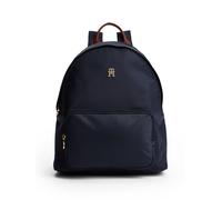 Tommy Jeans - Kuppelförmiger Rucksack mit TH-Monogramm blau - Gr. - OS