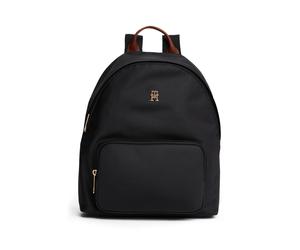 Tommy Jeans - Kuppelförmiger Rucksack mit TH-Monogramm schwarz - Gr. - OS