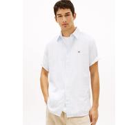Tommy Jeans Kurzarmhemd Herren Regular Fit Baumwolle blau, S
