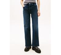 Tommy Jeans Slim Fit Jeans aus Baumwoll-Mix Modell 'LAYLA' in Dunkelblau Melange, Größe 29/32