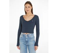 TOMMY JEANS Longsleeve in Dunkelblau - Größe M | Damen Tops