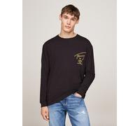 TOMMY JEANS Longsleeve in Schwarz - Größe XL | Herrenshirts