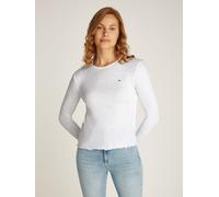 TOMMY JEANS Longsleeve in Weiß - Größe L | Damen Tops