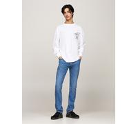 TOMMY JEANS Longsleeve in Weiß - Größe S | Herrenshirts