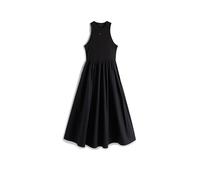Tommy Jeans Damen Kleid aus Popeline, schwarz, Gr. XS