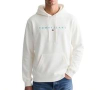 TOMMY JEANS Men's Hoodies Versatile Breathable Lightweight Travel Gym Home White DM0DM20746-L5Y