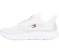 Tommy Jeans Men's Runner Knitted EM0EM01713 Low-Top, White (Ecru), 41 EU