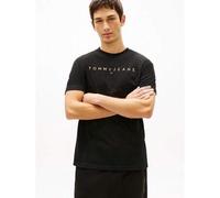 TOMMY JEANS Men's T-Shirts Moisture-Wicking Breathable Classic Fit Sports Outdoor Training Blue DM0DM20744-SEV