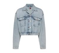 Tommy Jeans Damen Jeansjacke OVERSIZED CROPPED FIT TRUCKER JACKET, stoned blue, Gr. S