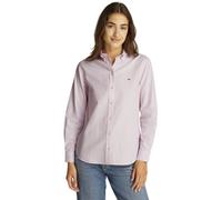 Tommy Jeans Oxford W - Langarm Hemd - Damen XS Pink