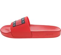Tommy Jeans Pool Slide Ess Pantolette Rot - Rot / 44