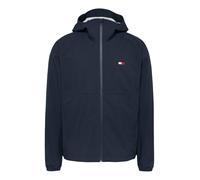 Tommy Jeans - Relaxed Fit Windbreaker mit Reißverschluss blau - Gr. - M