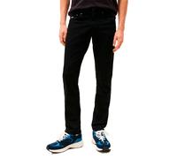 Slim-fit-Jeans TOMMY JEANS "SCANTON SLIM" Gr. 32, Länge 30, schwarz (black denim) Herren Jeans (13342352-32) black denim