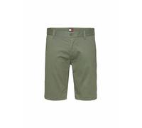 Tommy Jeans Herren Chino-Shorts SCANTON Slim Fit, grün, Gr. 30