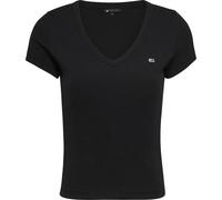 Tommy Jeans Slim Essential Rib Kurzarm-t-shirt