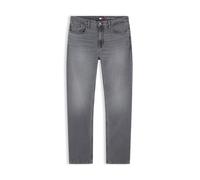Slim-fit-Jeans TOMMY JEANS "RYAN SLIM STRAIGHT", Herren, Gr. 31, Länge 32, grau (denim grau), Denim/Jeans, Obermaterial: 99% Baumwolle, 1% Elasthan, slim fit lang, Jeans Slim-fit-Jeans (53109442-31) d