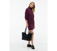 Tommy Jeans Strickkleid Damen Baumwolle lila, XS