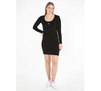 TOMMY JEANS Strickkleid in Schwarz - Größe M | Damen Kleider
