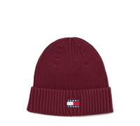 Tommy Jeans Strickmütze Herren aubergine, ONE SIZE