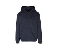 Tommy Jeans Herren TJM Reg Flag Zip Fleece Thru Dm0dm20743 Kapuzenpullover, Blau (Dark Night Navy), XXL EU