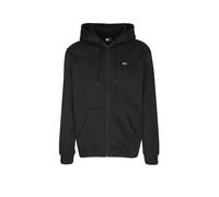 Tommy Jeans Herren TJM Reg Flag Zip Fleece Thru Dm0dm20743 Kapuzenpullover, Schwarz (Black), M EU