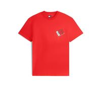 TOMMY JEANS T-Shirt rot | XXL