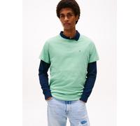 Tommy Jeans Herren TJM Xslim Jersey Tee Dm0Dm04411 S/S T-Shirt, Green (Cloudy Jade), 4XL