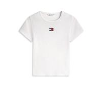 Tommy Hilfiger Slim Badge Ribbed Shirt Damen - L