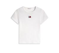 Tommy Hilfiger Slim Badge Ribbed Shirt Damen - M
