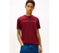 TOMMY JEANS T-Shirt dunkelrot | L