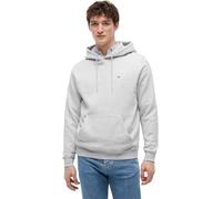 Tommy Jeans TJM Reg S Flag Hoodie Pullover-Kapuzenpulli, Herren, Grau (Silver Grey Heather), L