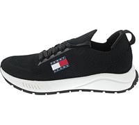 Tommy Jeans Herren Sneaker RUNNER KNTITTED, schwarz, Gr. 42EU