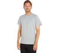 Tommy Jeans Tjm Slim Jersey C Neck Ext Kurzarm Strickoberteile, Herren, Grau (Lt Grey Htr), S