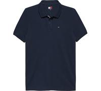 Tommy Jeans TJM Slim Placket Polo EXT S/S Polo Men's, Blue (Dark Night Navy), XL