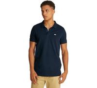 Tommy Jeans TJM Slim Placket Polo EXT S/S Polo Men's, Blue (Dark Night Navy), XS