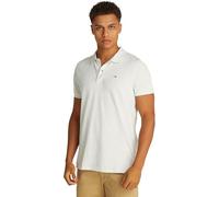 Tommy Jeans TJM Slim Placket Polo EXT S/S Polo Men's, Grey (Grey Htr), XXL