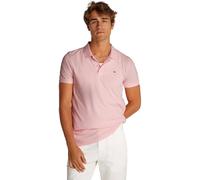 Tommy Jeans TJM Slim Placket Polo EXT S/S Polo Men's, Pink (Precious Pink), M