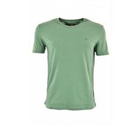 Tommy Hilfiger Heathered Xslim Jasper Shirt Bahama Green Größe: S | Basic T-Shirts Outlet | Herren | Grün