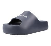 Tommy Jeans Pantoletten - Gr. 41/42 - Blau - Synthetik