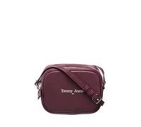 Tommy Jeans Tjw Essential PU Camera Bag Aw0aw12546 Umhängetaschen für Damen, Einheitsgröße, Violett (Deep Rouge), Einheitsgröße