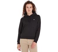 Tommy Jeans Tjw Regular Fleece Hoodie Andere Schwere Strickwaren, Damen, Schwarz (Black), Xl
