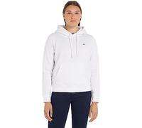 Tommy Jeans Tjw Regular Fleece Hoodie Andere Schwere Strickwaren, Damen, Weiß (White), 3Xl