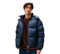 Tommy Jeans Winter-Daunenjacke Alaska Down Puffer EXT (warm, mit Kapuze) dunkelblau Herren, Größe L