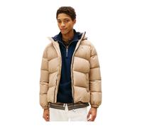 Tommy Jeans Winter-Daunenjacke Essential Down Jacket EXT mit Kapuze (warm, wasserabweisend) beige Herren, Größe M