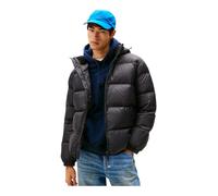Tommy Jeans Winter-Daunenjacke Essential Down Jacket EXT mit Kapuze (warm, wasserabweisend) schwarz Herren, Größe 4XL