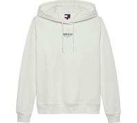 Tommy Jeans Women's TJW REG ESS Logo 2 Hoodie EXT DW0DW20943 Pullover Hoodie, White (Ecru), L, Weiß (Ecru), L