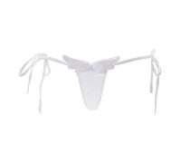 TOMORI Damen Anime Cosplay Höschen Süßer G-String Tanga für Bikini Dessous Angel Devil Wings Unterwäsche, Angel Thong, Einheitsgröße
