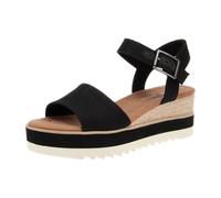 TOMS 10017856 Diana - Damen Schuhe Sandaletten - Black für Damen, schwarz, Größe 37 EU