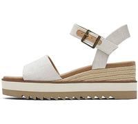 TOMS 10017908 Diana - Damen Schuhe Sandaletten - Natural, Größe:40 EU