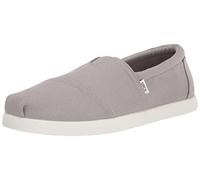 TOMS Herren Alp FWD Flacher Slipper, Drizzle Grey Recyceltes Baumwollleinen, 44 EU
